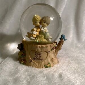 Precious Moments Love Will Keep Us Together snow globe